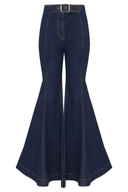 Esme Indigo Blue Denim Jacket & Trousers Set - Aura Muse