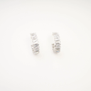 Quinn crystal-embellished hoop earrings