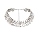 Noelle crystal-embellished layered necklace