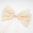 Tatiana neutrals hair-bow clip
