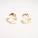 Madeleine gold filled ginkgo earrings