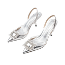 Belle crystal pumps