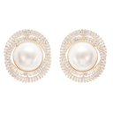 Nymari crystal faux-pearl earrings