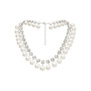 Giselle Pearl Embellished Layered Necklace