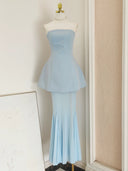 Marisa Pink Corset Dress & Mesh Skirt Set