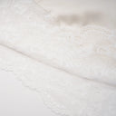 Cosette Champagne Sweetheart Mini Dress with Lace Trim