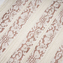 Esmarie floral lace flared-cuff maxi dress in Neutrals