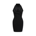 Marisol front-twist cut-out mini dress
