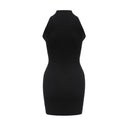 Marisol Twist-Detail Cut-Out Mini Dress