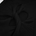Marisol Twist-Detail Cut-Out Mini Dress
