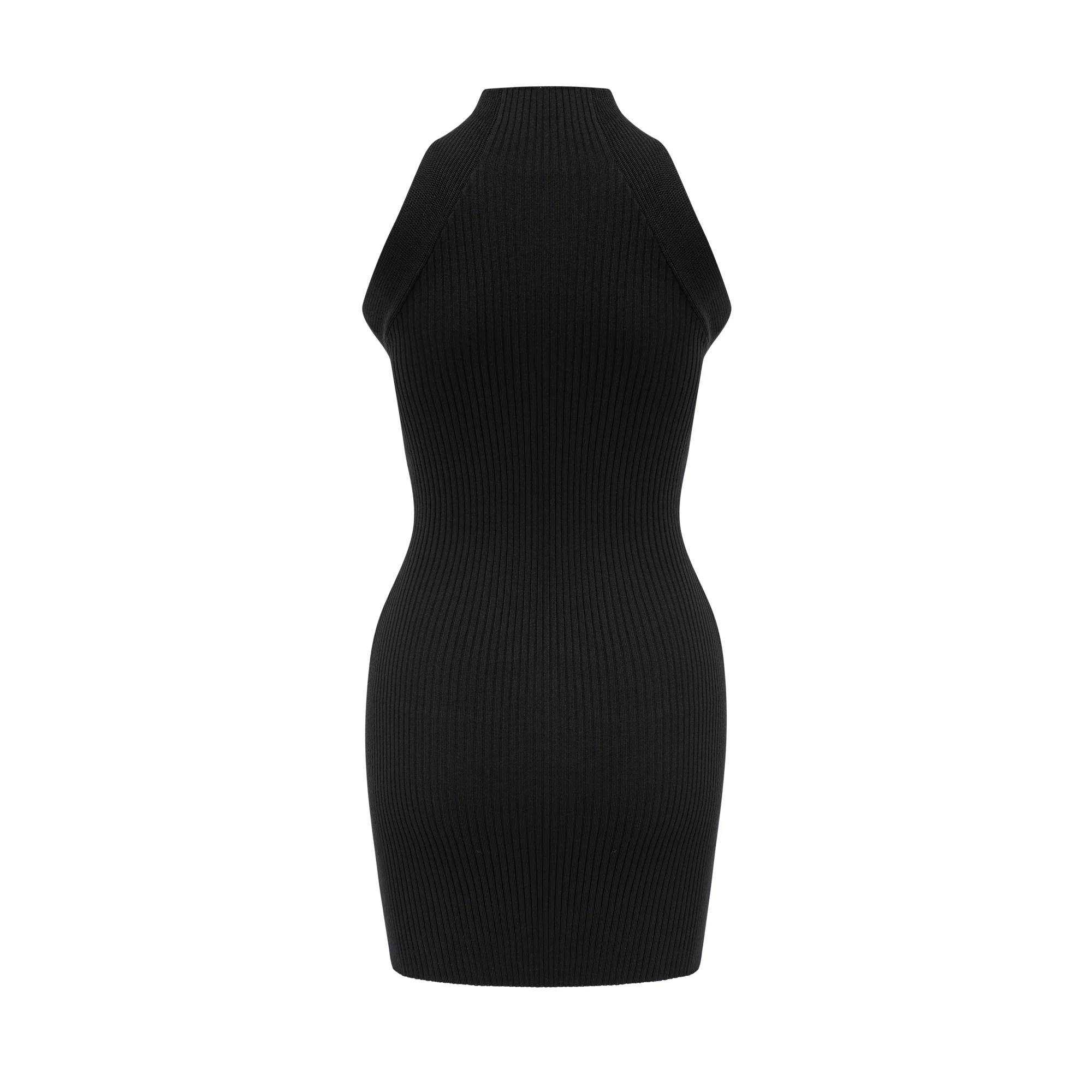 Marisol front-twist cut-out mini dress