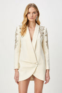 Kaelin Sequined Embellished Blazer Dress