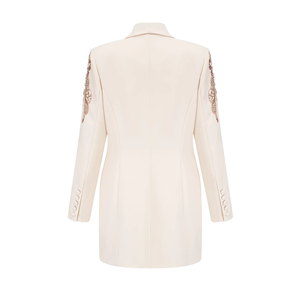 Kaelin Sequined Embellished Blazer Dress