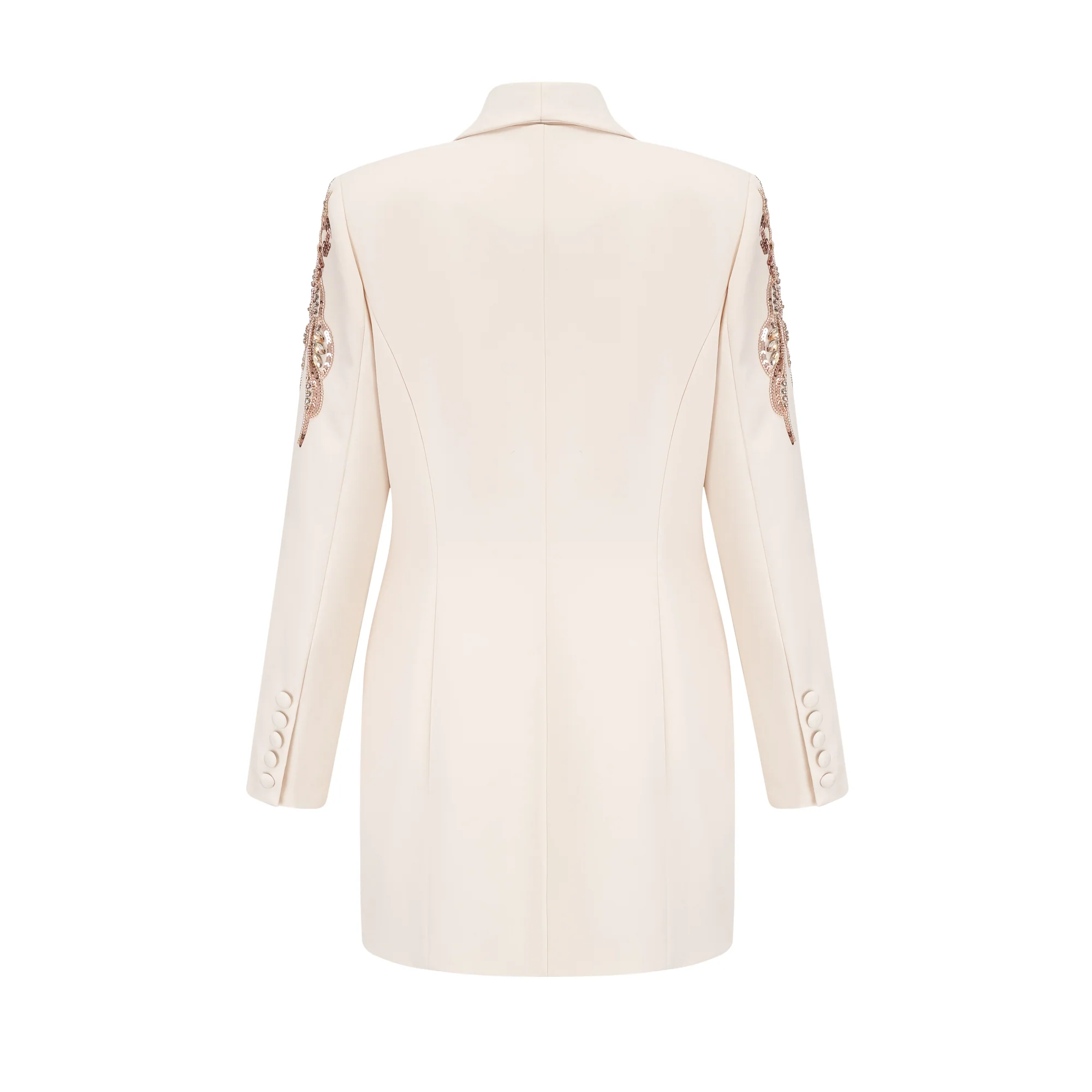 Kaelin Sequined Embellished Blazer Dress