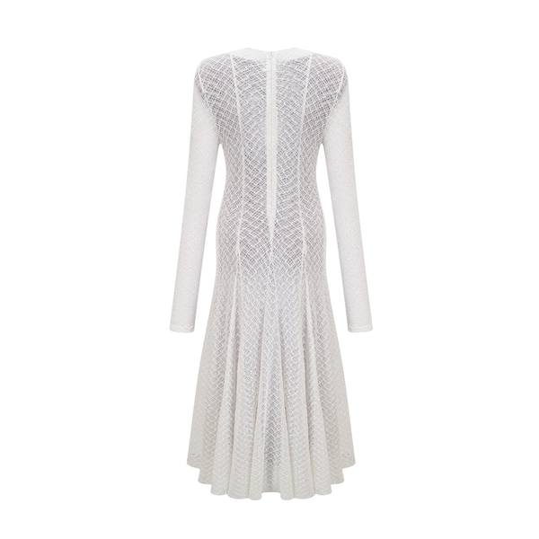 Wren Cream Geometric Patterned Maxi Dress