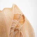 Desdemona gold crystal-embellished panelled mini dress