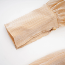 Desdemona gold crystal-embellished panelled mini dress