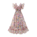 Isolde off-shoulder ruffled maxi dress