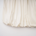 Auréline Cream White Halterneck Shirred Maxi Dress