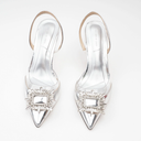 Belle crystal pumps