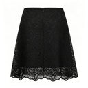 Taylor Black Lace Blouse & Skirt Set
