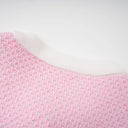 Rauðdís Pink Sequined Knit Cardigan & Skirt Set