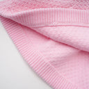 Rauðdís Pink Sequined Knit Cardigan & Skirt Set