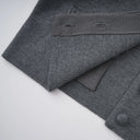 Hallbera Grey 3D Petal Knit Cardigan