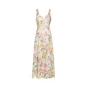 Laurence Lace Floral Embroidered Midi Dress