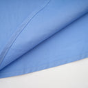 Velma petal-detail drawstring maxi dress in Blue