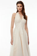 Svetlana White Lace Sweetheart Midi Dress