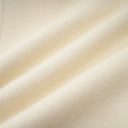 Coralie white wool fur bowknot coat