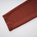 Désirée Brown Shirred-effect Draped Maxi Dress