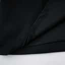 Capucine black panelled sequined corset maxi dress