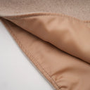 Fanette detachable-cape faux-fur coat