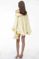 Tatienne Cream Off Shoulder Top & Skirt Set