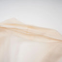 Edith Cream White Draped Tulle Maxi Dress