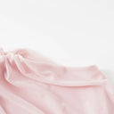 Bonnie Pink Asymmetrical Ruched Mesh Maxi Dress