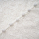 Valerie White Floral Lace Top & Trousers Set
