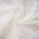 Valerie White Floral Lace Top & Trousers Set