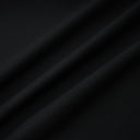 Geraldine Black Deep V-Neck Draped Jumpsuit