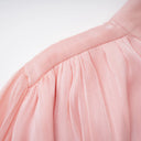 Honora Pink High-Neck Ruffled Detail Mini Dress