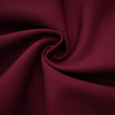 Hilary Burgundy Asymmetrical Cape Maxi Dress