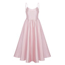 Norma Pink Semi-Sheer Blouse & Dress Set