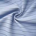 Rory Blue 3D Petal Pinstriped Shirt