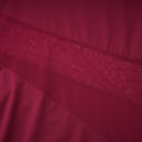 Herminia Burgundy One Shoulder Gathered Maxi Dress