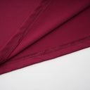 Herminia Burgundy One Shoulder Gathered Maxi Dress