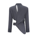 Solange asymmetrical cut-out jacket