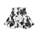 Amaranta floral-print shirt & skirt matching set