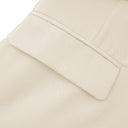 Solange Neutral Asymmetrical Cut-Out Jacket